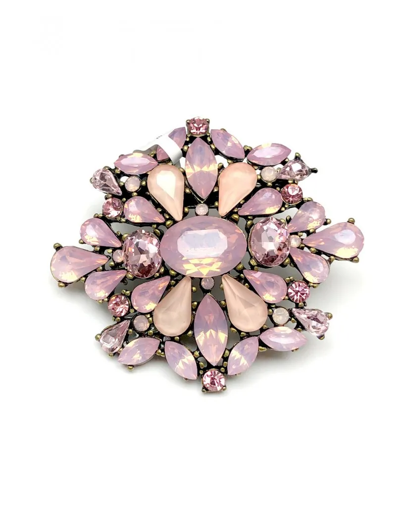 BROCHES PARA MUJER ROSAS DE BISUTERIA Y PEDRERIA PARA BODAS Y EVENTOS