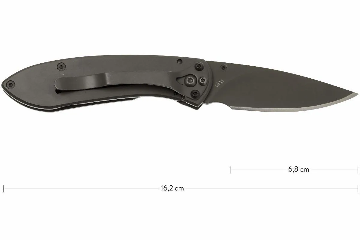 Buck Nobleman, revestimiento de titanio, 327 navaja