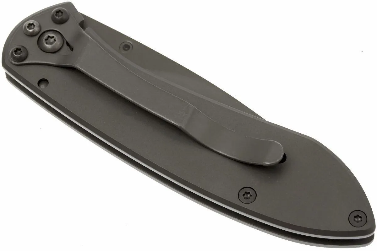 Buck Nobleman, revestimiento de titanio, 327 navaja