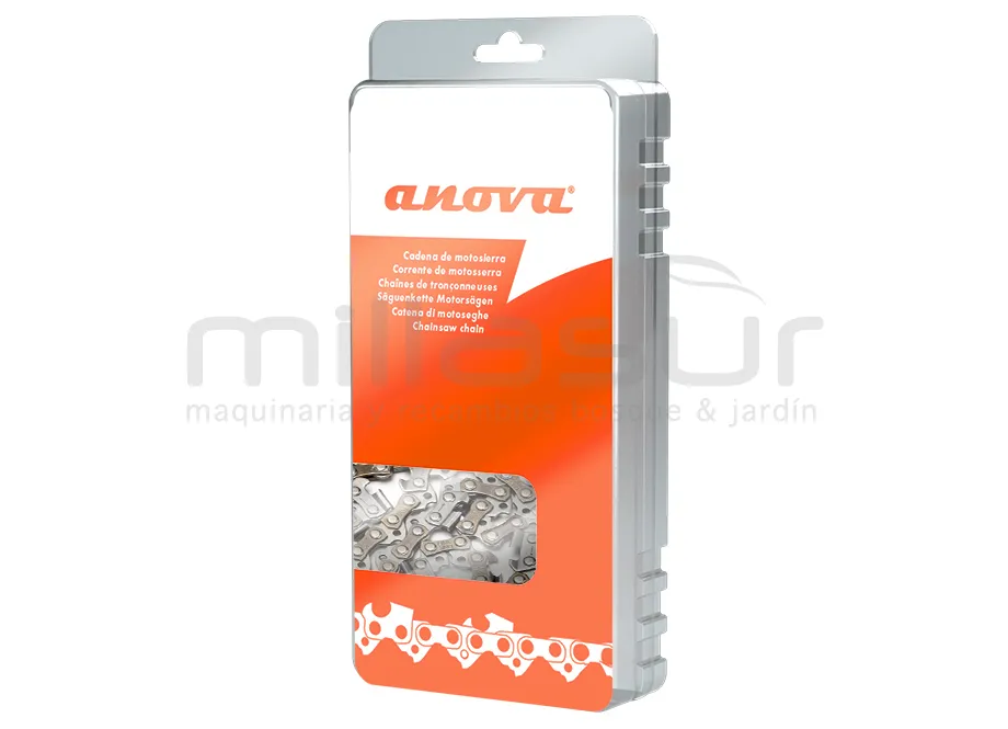 CADENA ANOVA 3_8" – .058 DIENTE REDONDO – 68 E