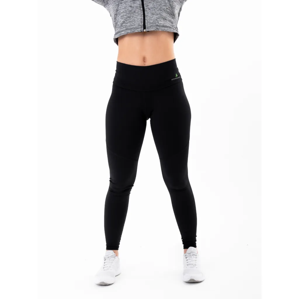 CALZA DEPORTIVA GYM MUJER URBAN LUXURY  CAMUR NEGRO