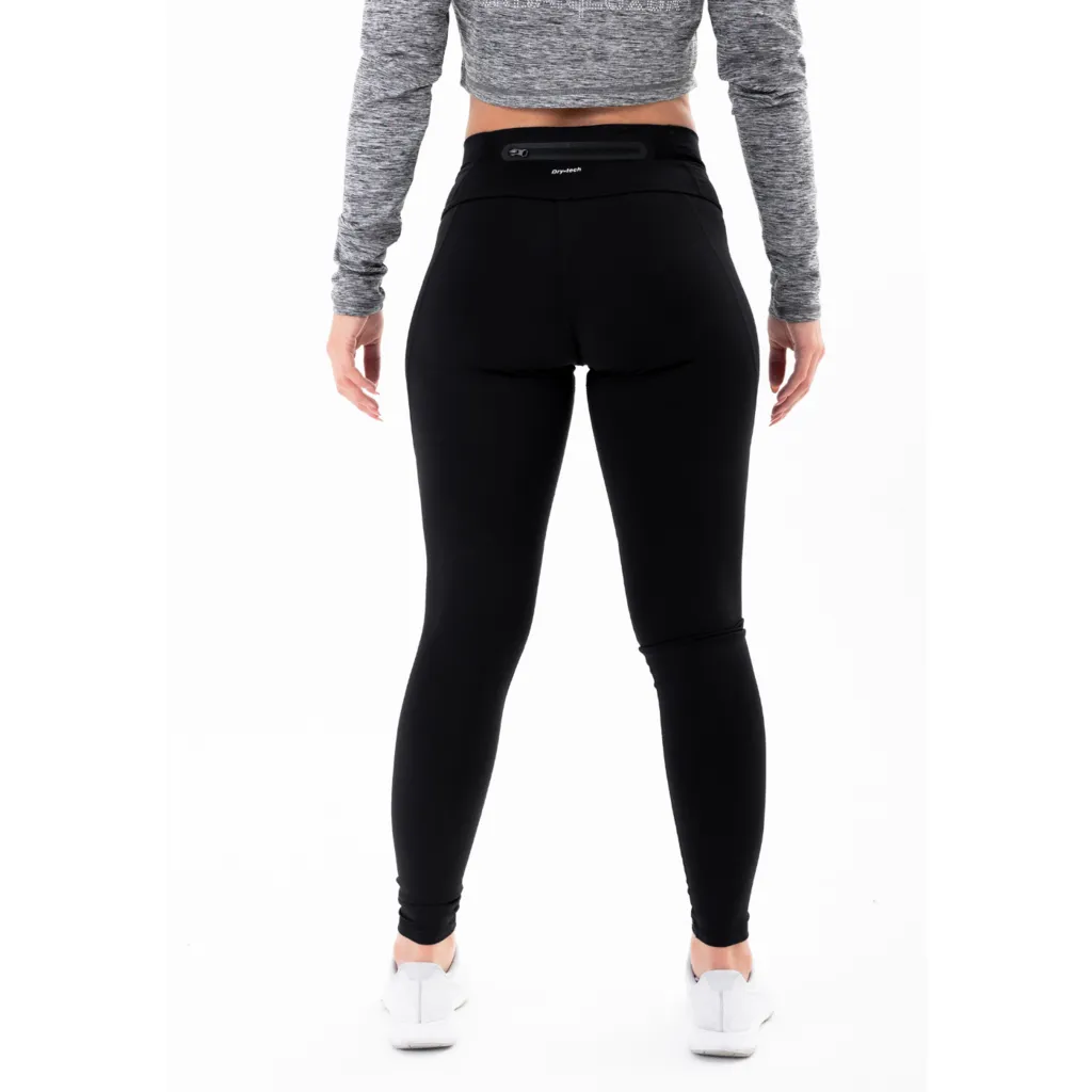 CALZA DEPORTIVA GYM MUJER URBAN LUXURY  CAMUR NEGRO