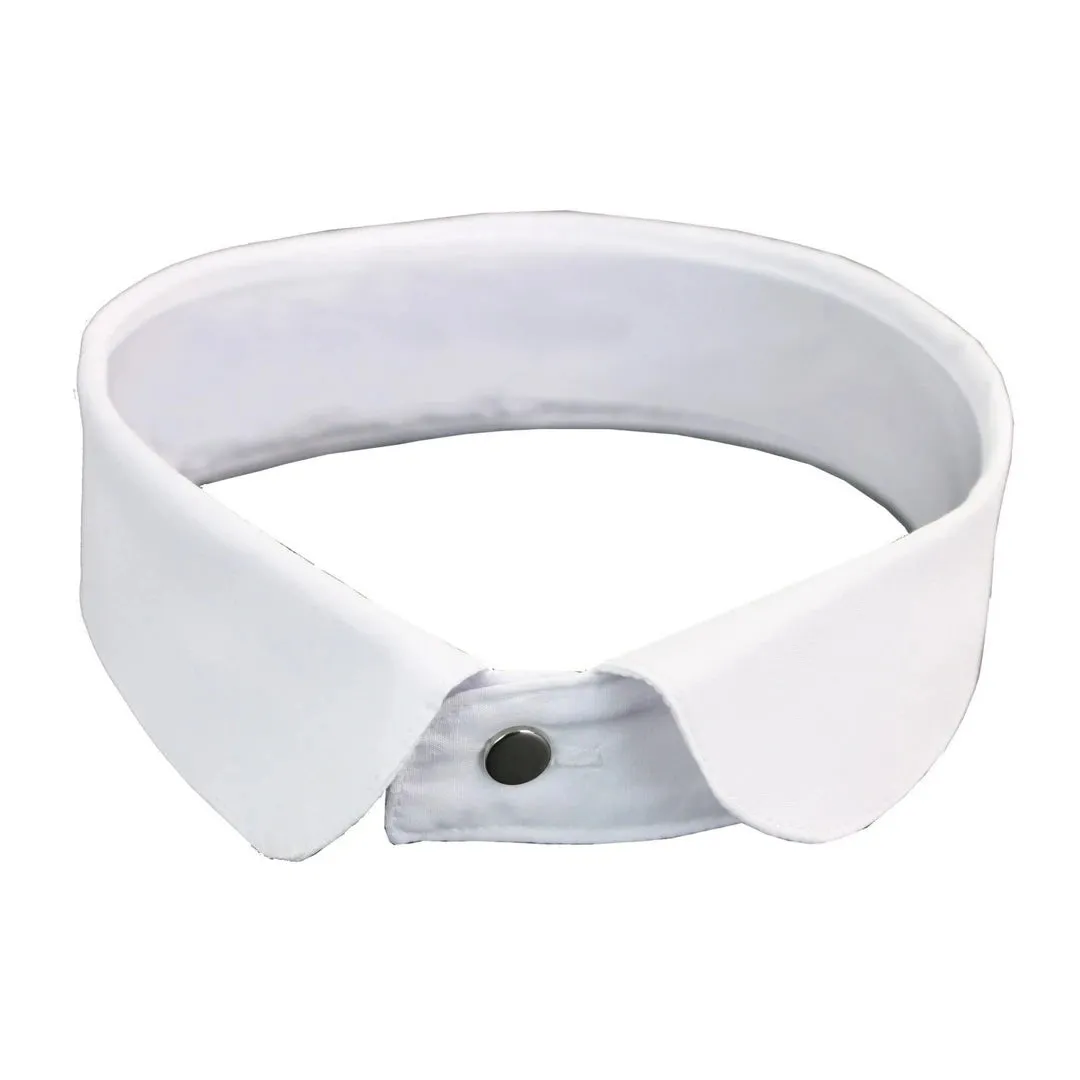 Camisa Blinders con tejido espiga con cuello Nehru extraíble y botón de centavo para hombres