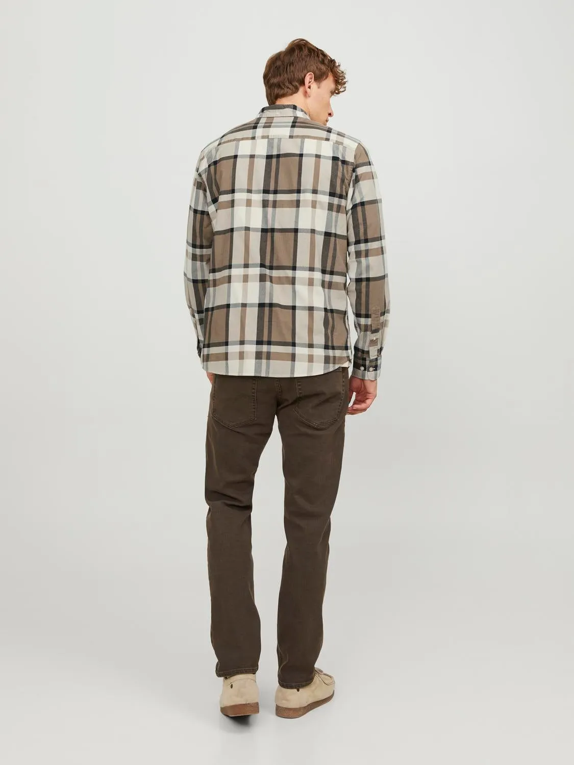 Camisa Corte comfort | Marrón claro | Jack & Jones®