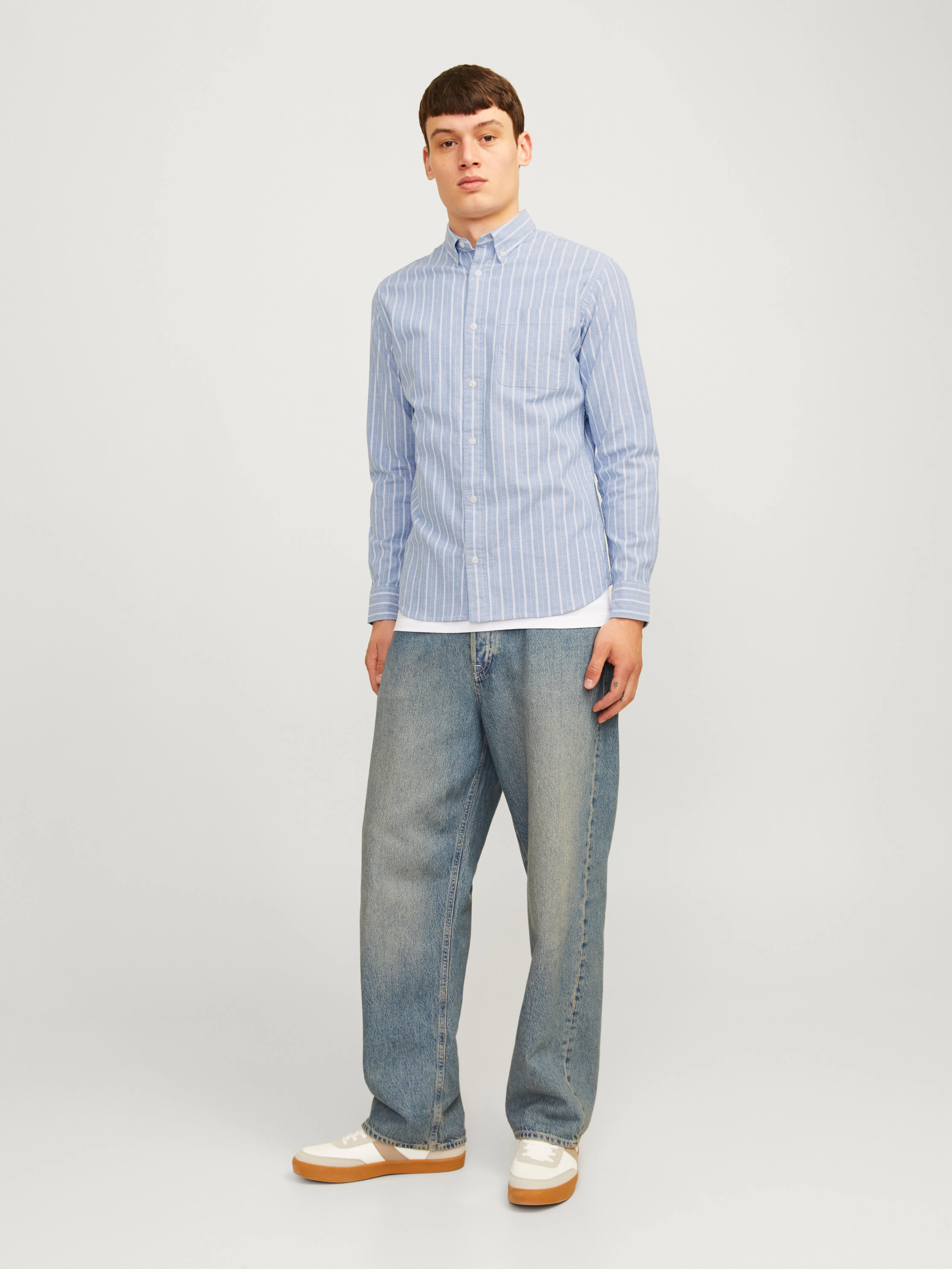Camisa formal Corte slim | Azul oscuro | Jack & Jones®