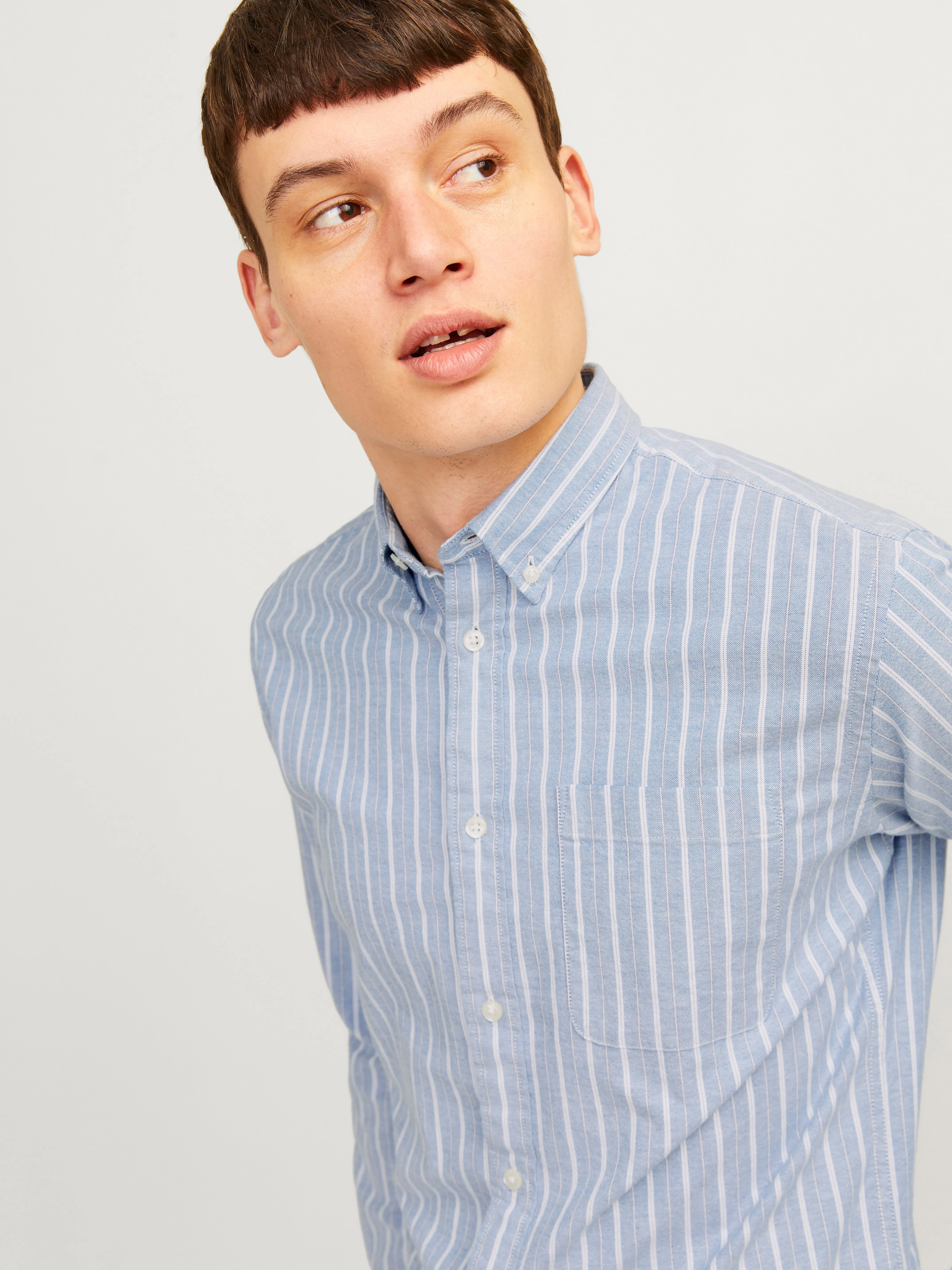 Camisa formal Corte slim | Azul oscuro | Jack & Jones®