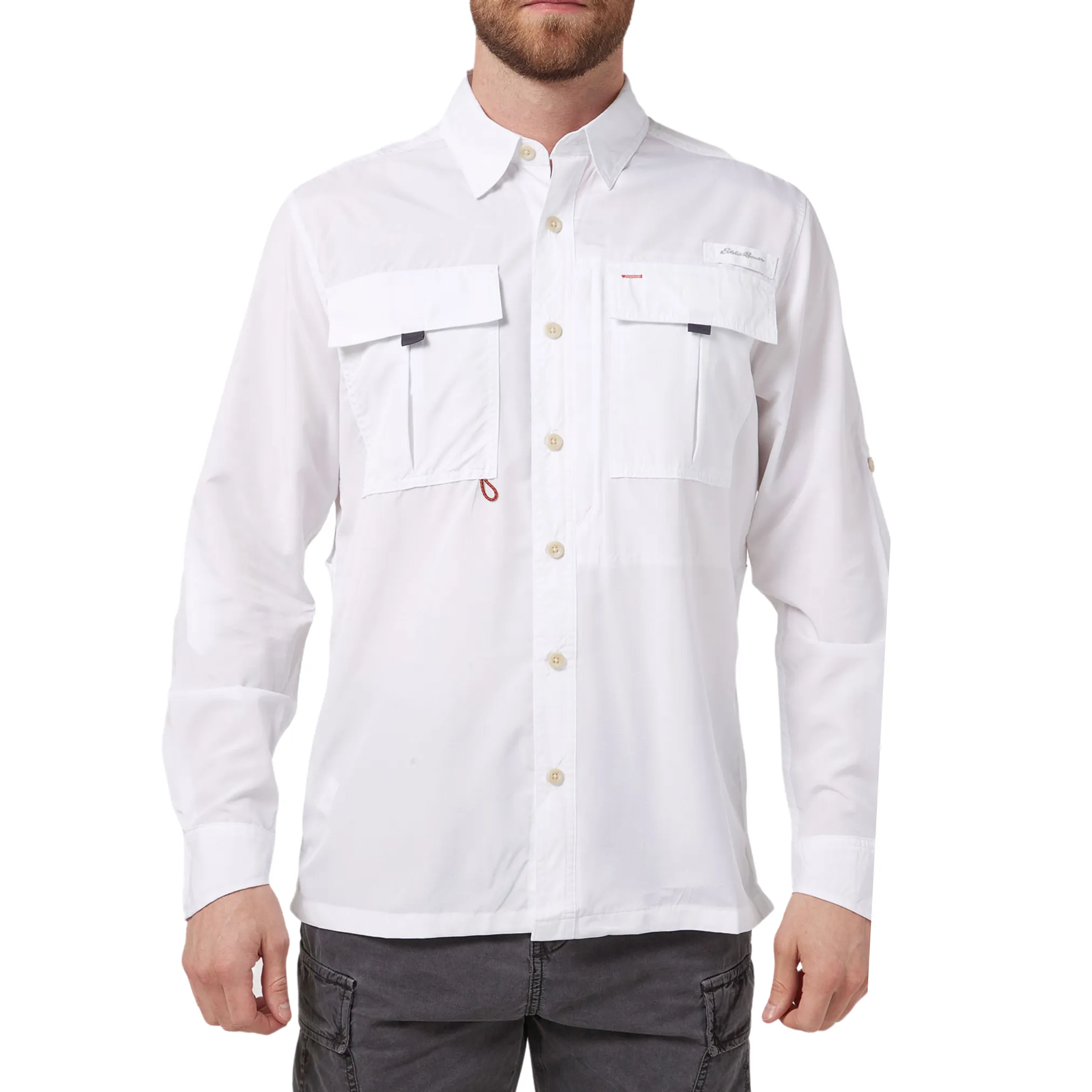CAMISA HOMBRE UPF GUIDE 2.0MANGA LARGA / EDDIE BAUER