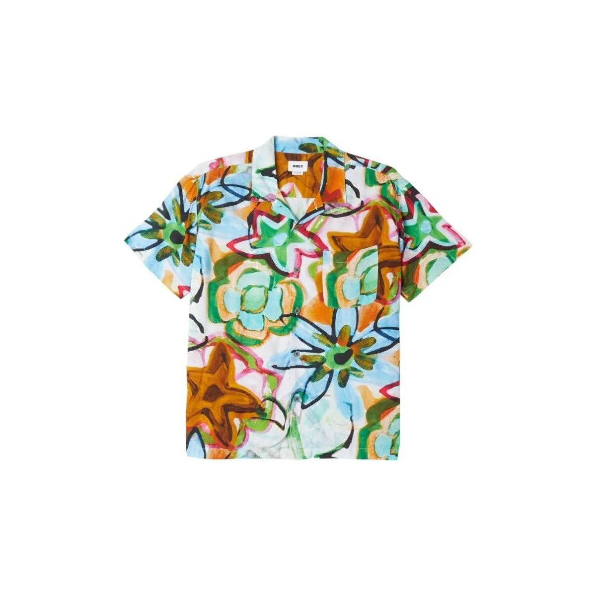 Camisa Requiem Hombre Golden Brown Multi