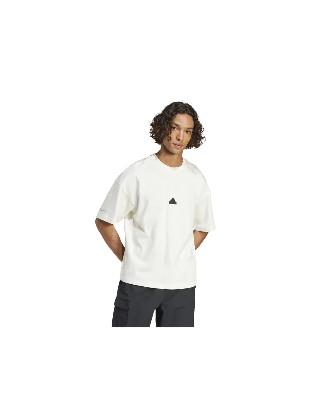 Camiseta adidas City Escape Hombre Blanco