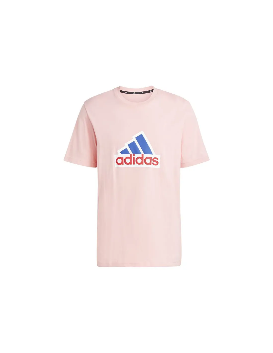 Camiseta adidas Future Icons Bos Oly Hombre Rosa