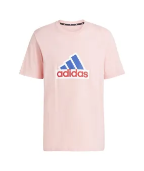 Camiseta adidas Future Icons Bos Oly Hombre Rosa