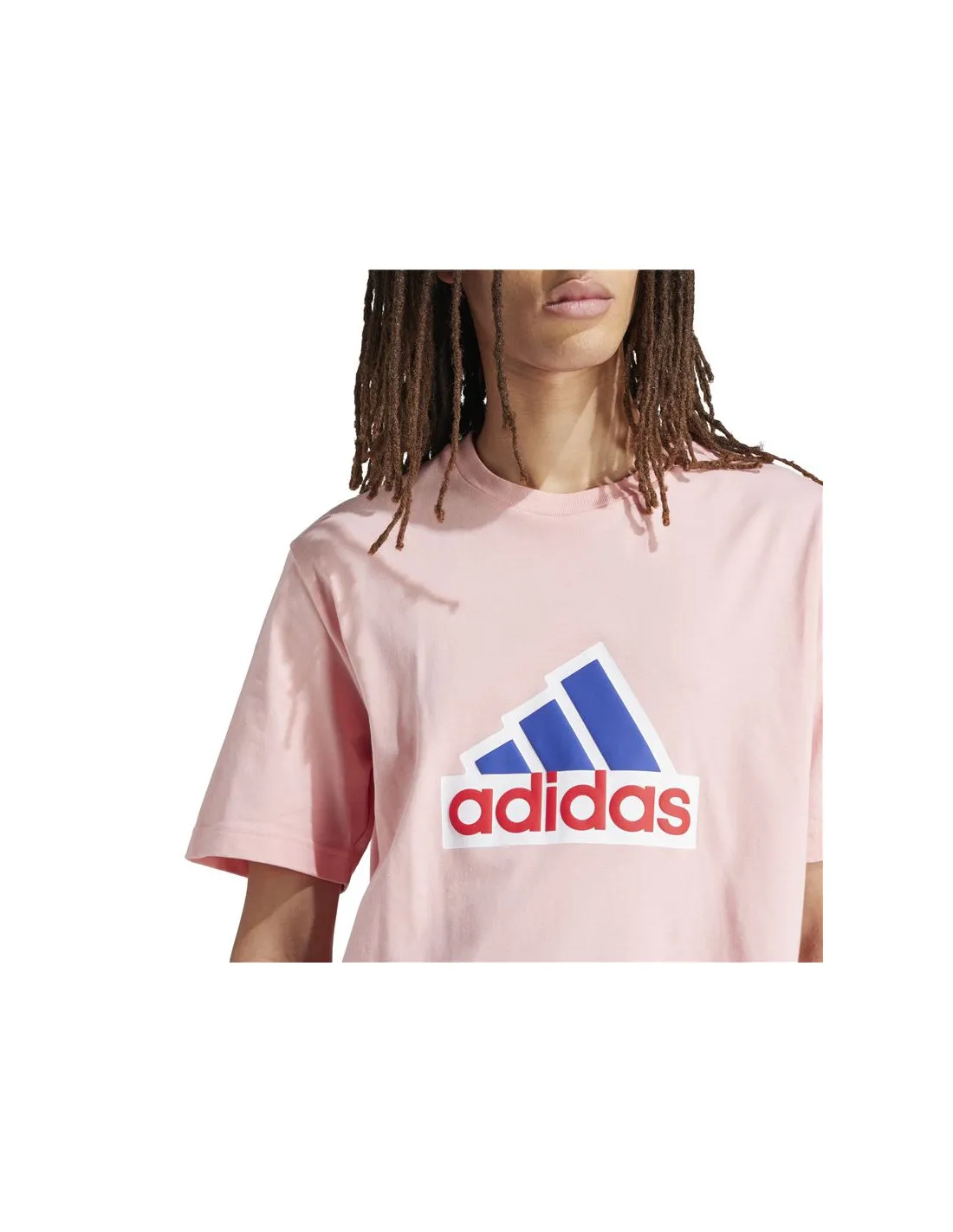 Camiseta adidas Future Icons Bos Oly Hombre Rosa