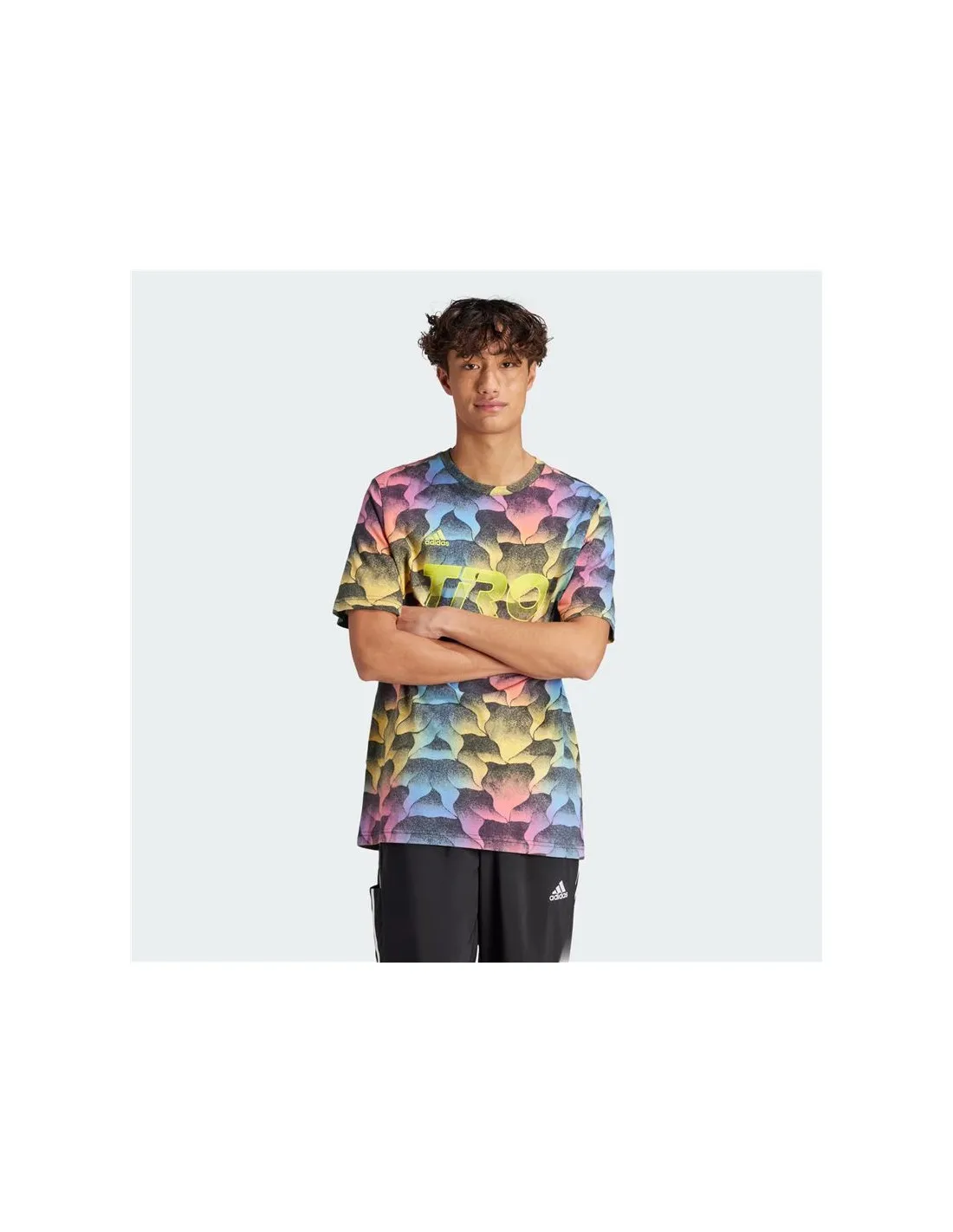 Camiseta adidas Ss Tiro Sumer Hombre Multicolor