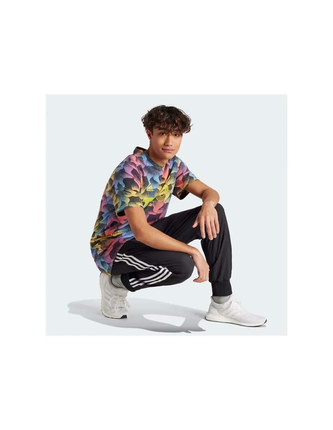 Camiseta adidas Ss Tiro Sumer Hombre Multicolor