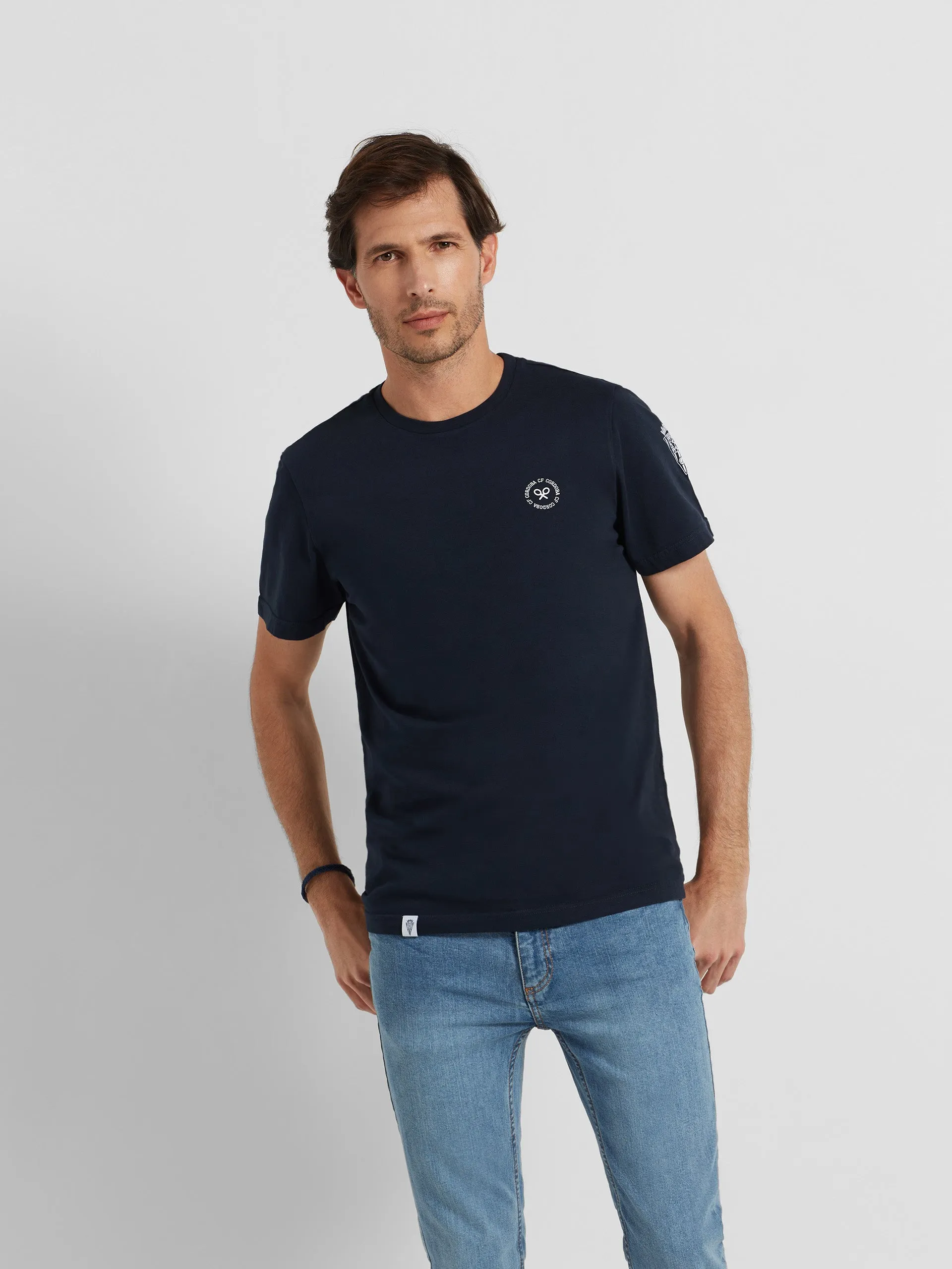 Camiseta circulo CCF azul