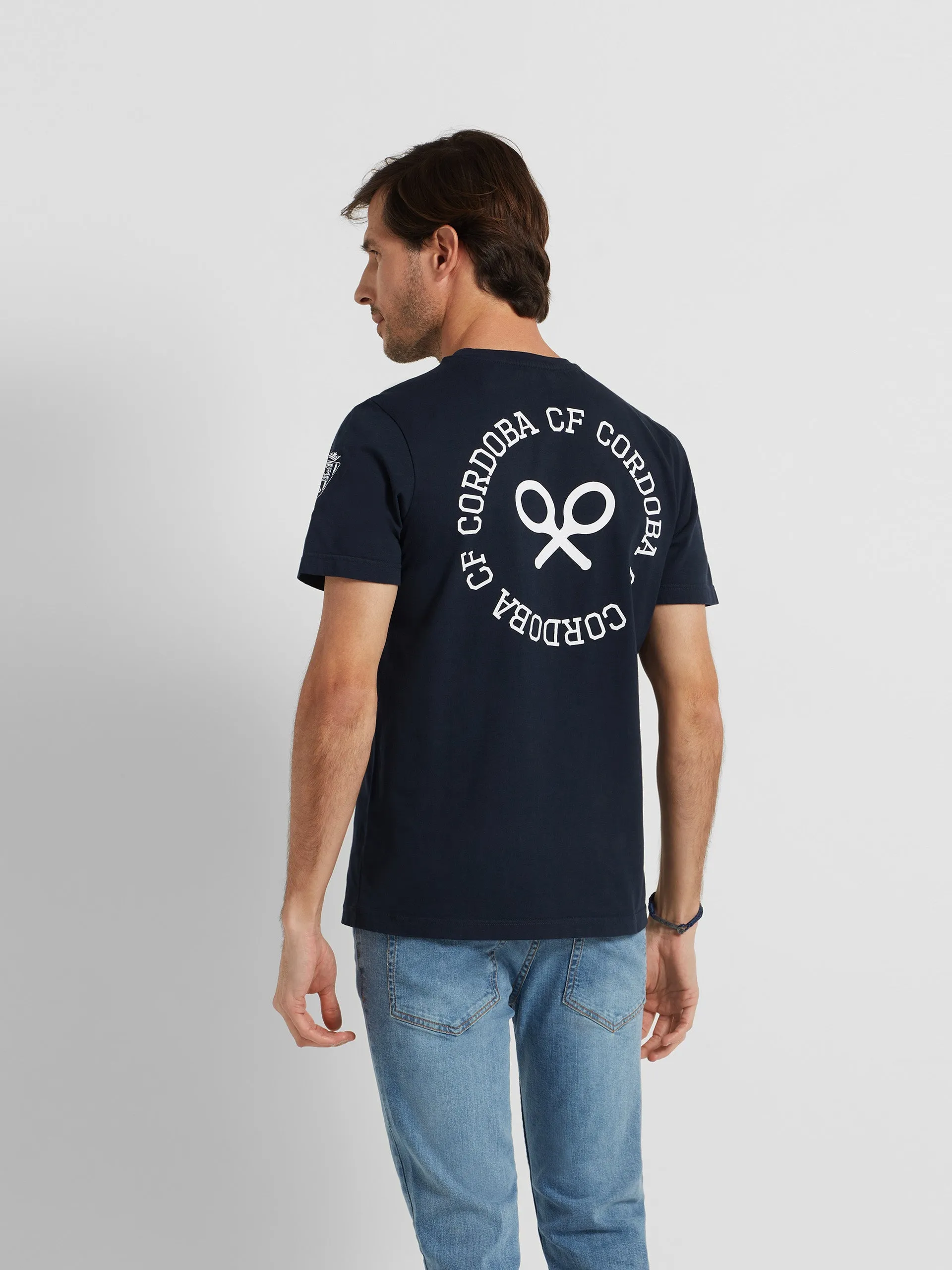 Camiseta circulo CCF azul