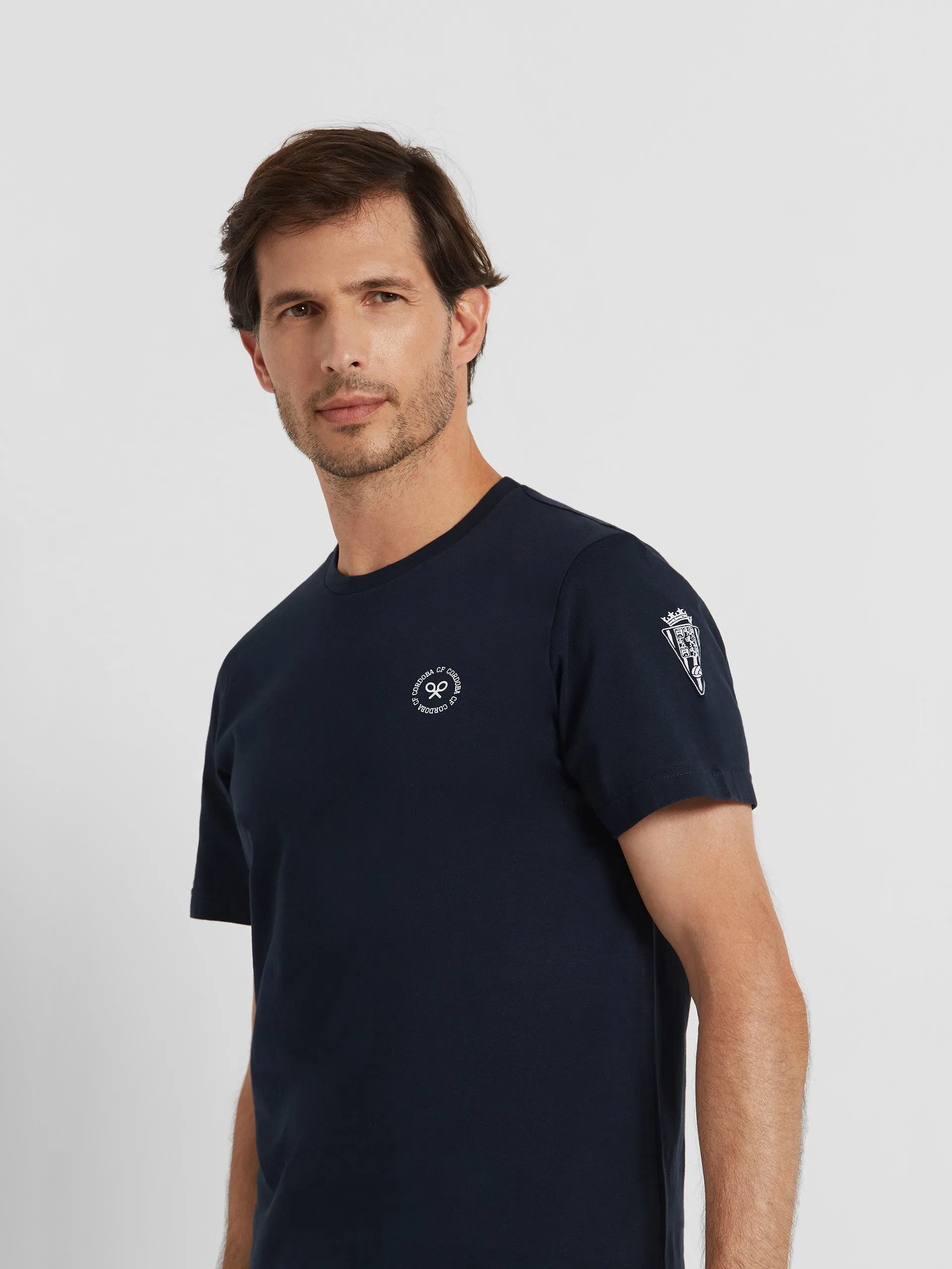 Camiseta circulo CCF azul