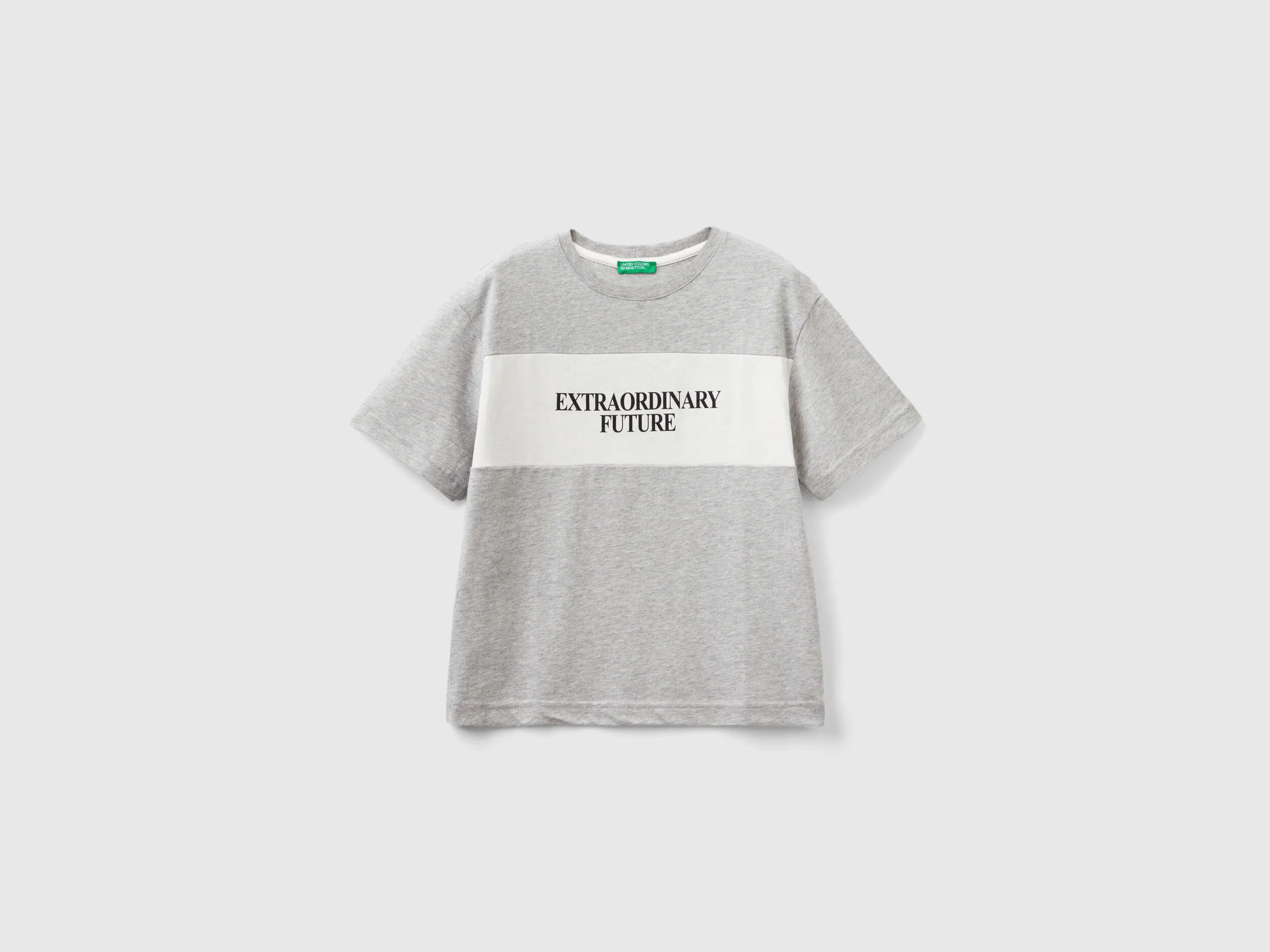 Camiseta de algodón orgánico con eslogan