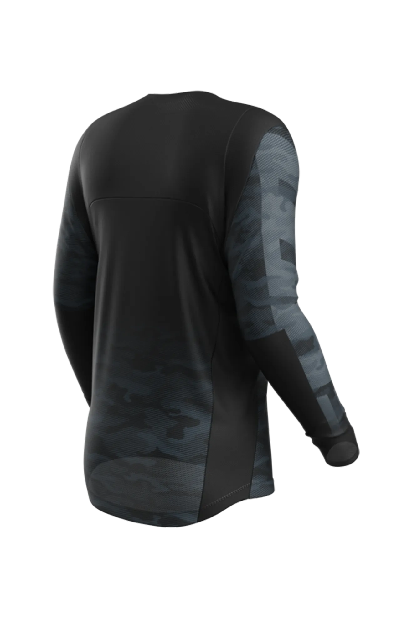 CAMISETA DE CROSS SHOT CONTACT TACTIC NEGROGRIS 