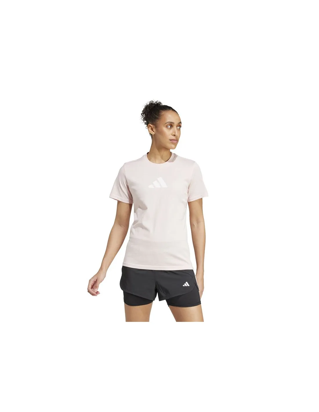 Camiseta de Fitness adidas All Gym Category Graphic Mujer Rosa