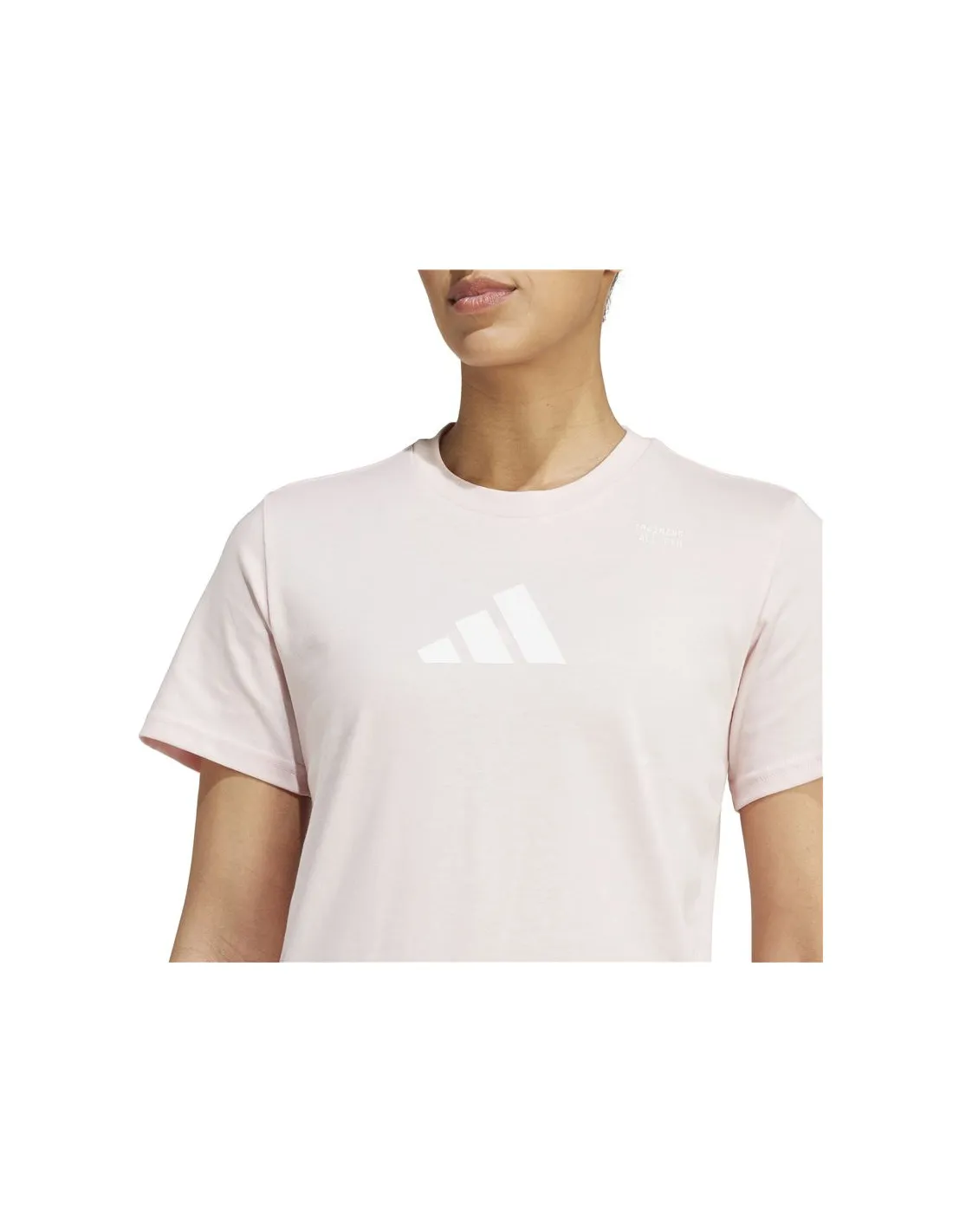 Camiseta de Fitness adidas All Gym Category Graphic Mujer Rosa
