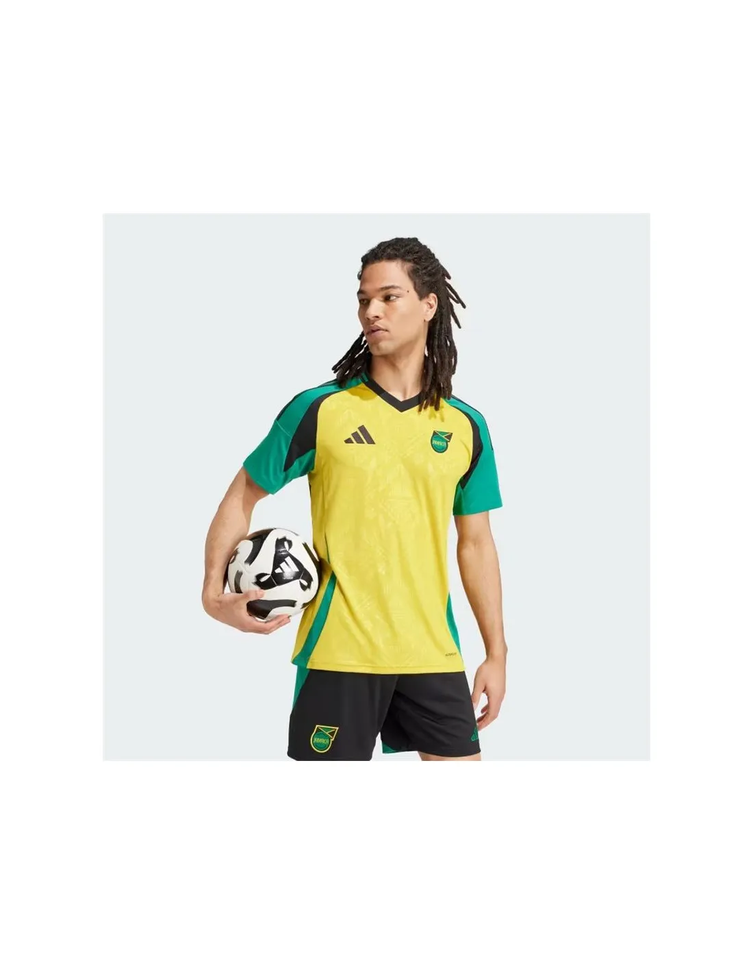 Camiseta de Fútbol adidas Jamaica 2024 Home Hombre Amarillo