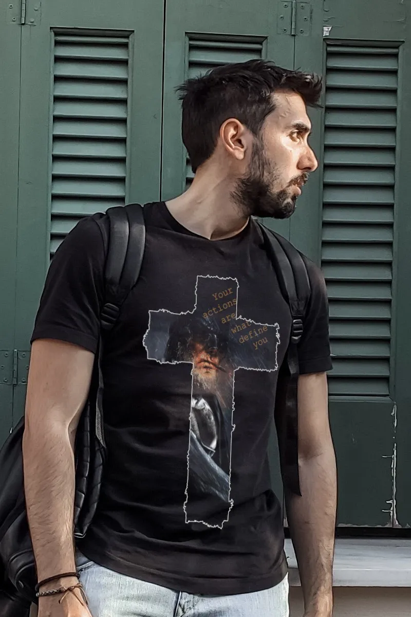 Camiseta de hombre OLD END negra