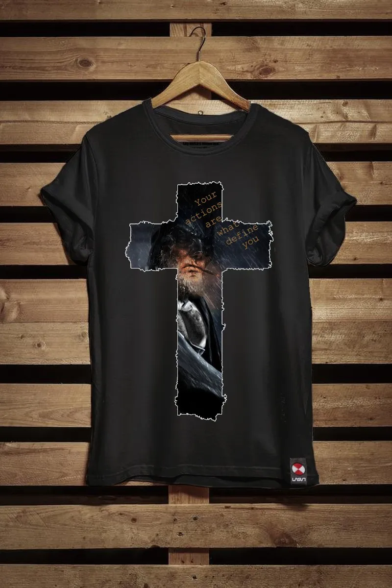 Camiseta de hombre OLD END negra