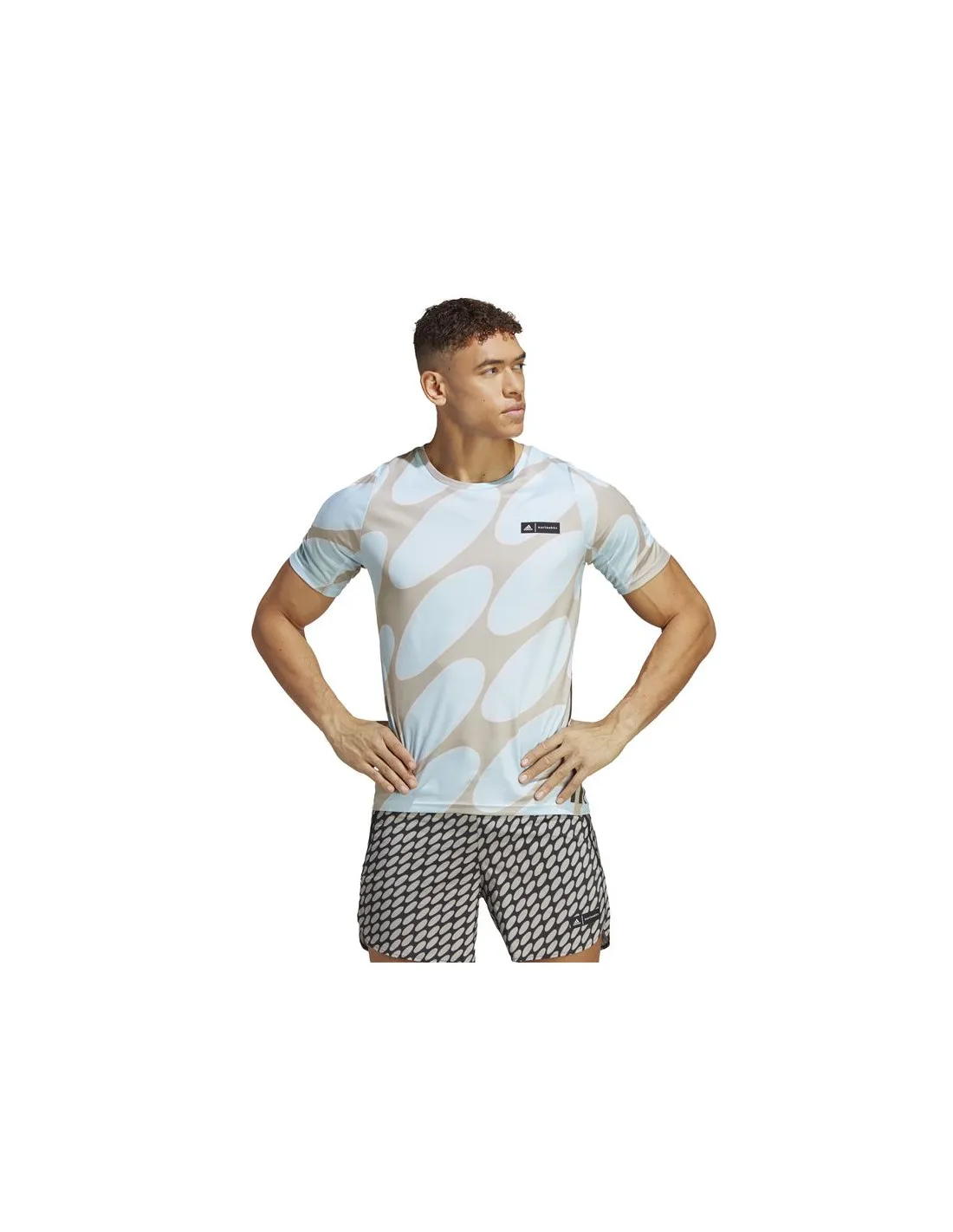 Camiseta de Running adidas M Mmk Ri 3S T Hombre