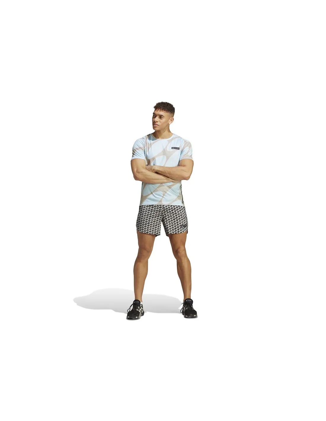 Camiseta de Running adidas M Mmk Ri 3S T Hombre