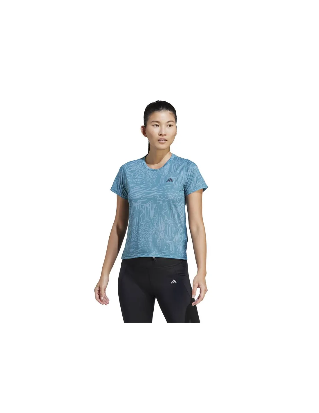 Camiseta de Running adidas Ri 3B Aop Mujer