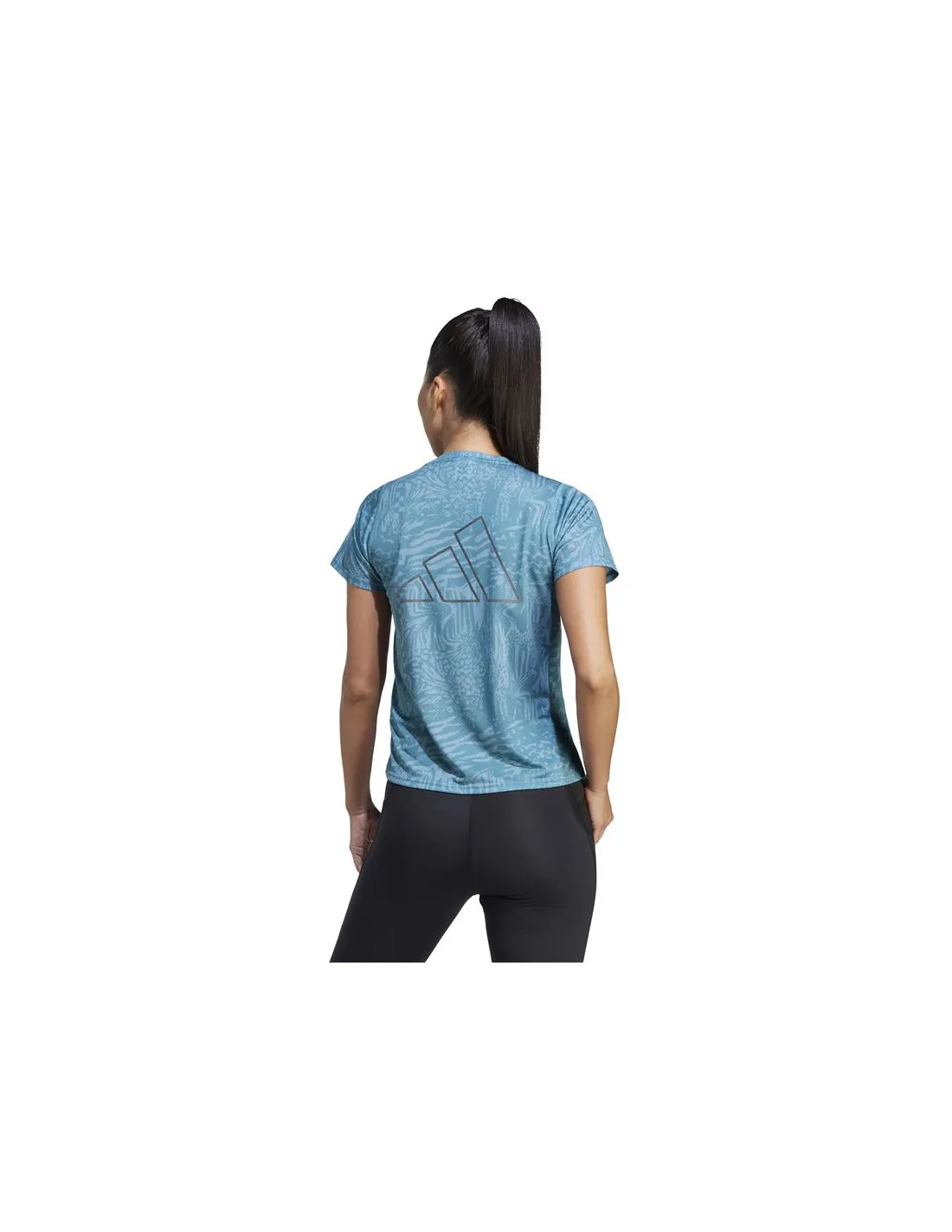 Camiseta de Running adidas Ri 3B Aop Mujer