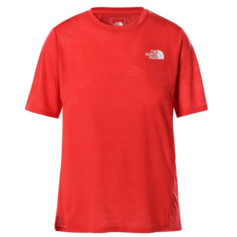 Camiseta de running The North Face Up With The Sun ( Horizon Red) para mujer
