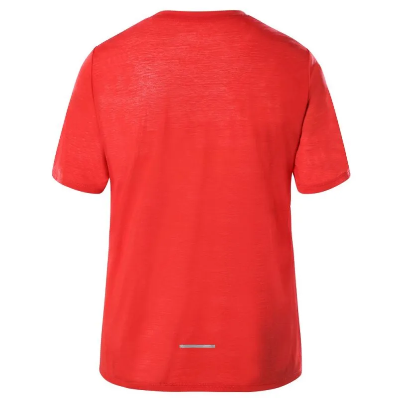 Camiseta de running The North Face Up With The Sun ( Horizon Red) para mujer