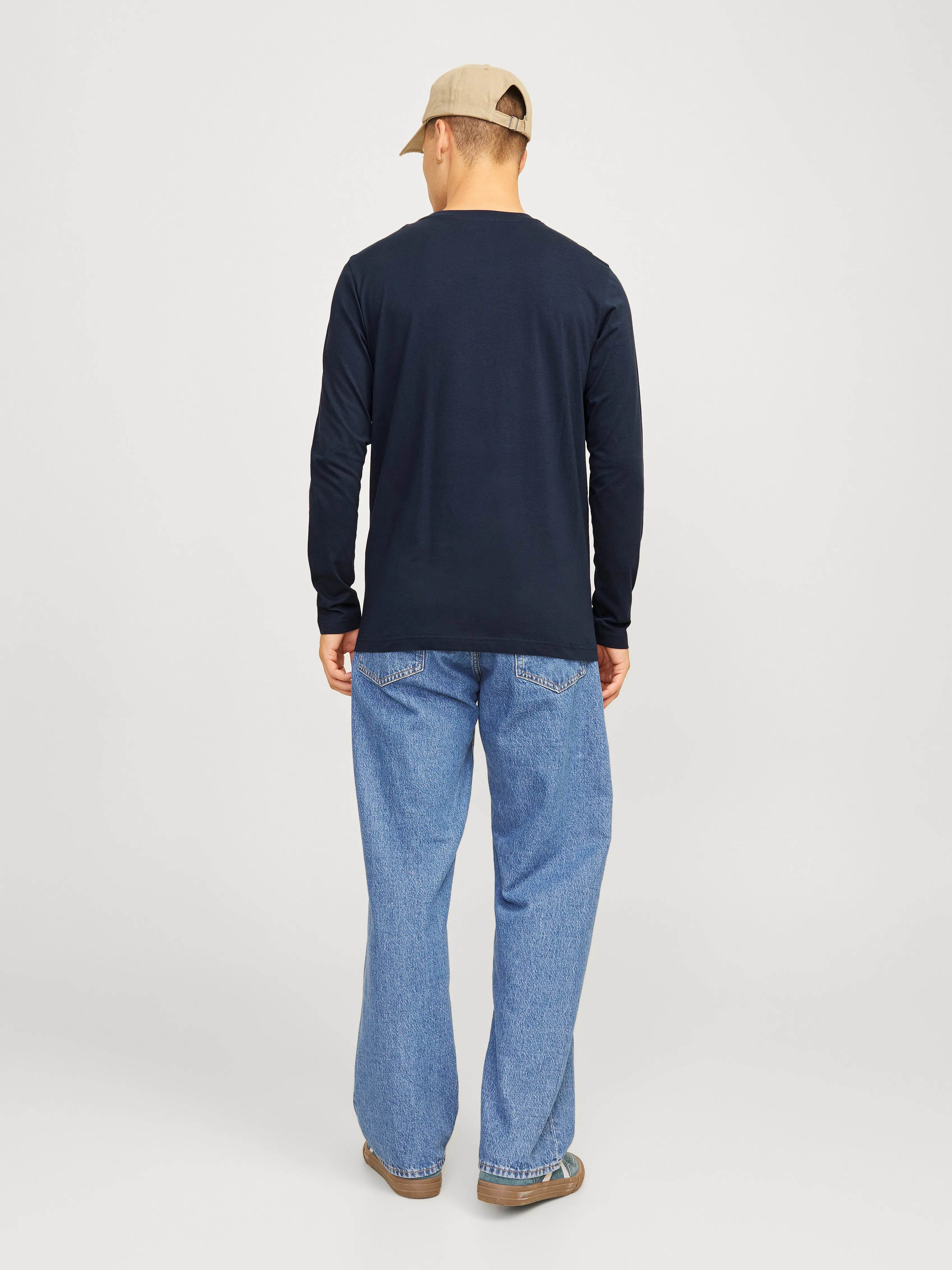 Camiseta Estampado Cuello redondo | Azul oscuro | Jack & Jones®
