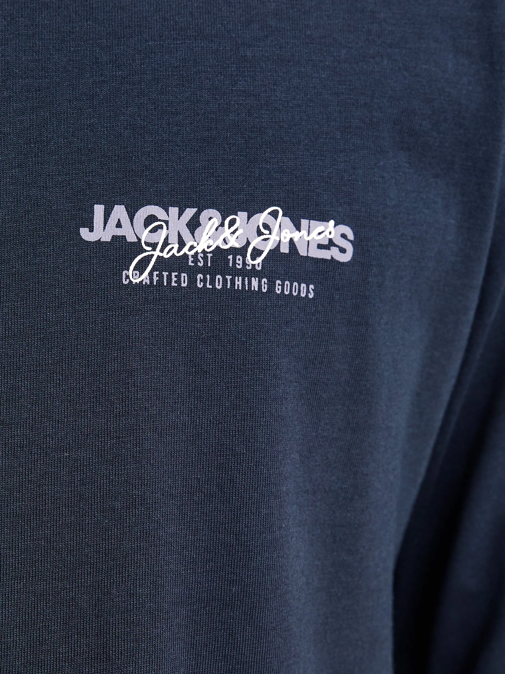 Camiseta Estampado Cuello redondo | Azul oscuro | Jack & Jones®