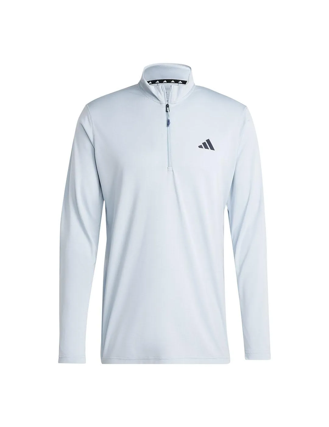 Camiseta M.Larga Hombre adidas Essential Celeste