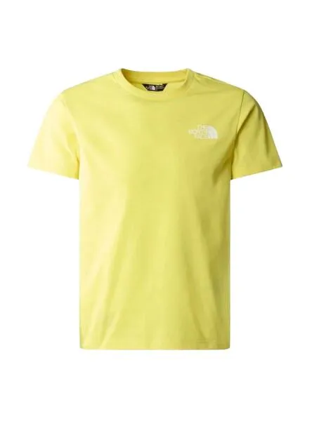 Camiseta The North Face Dome amarillo para niño