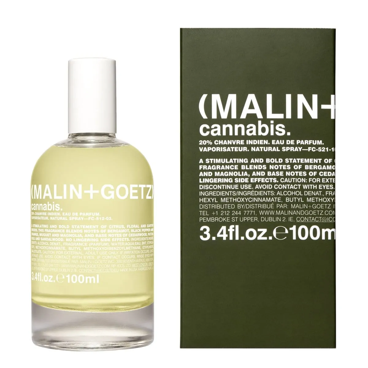 CANNABIS (MALIN+GOETZ)  EAU DE PARFUM