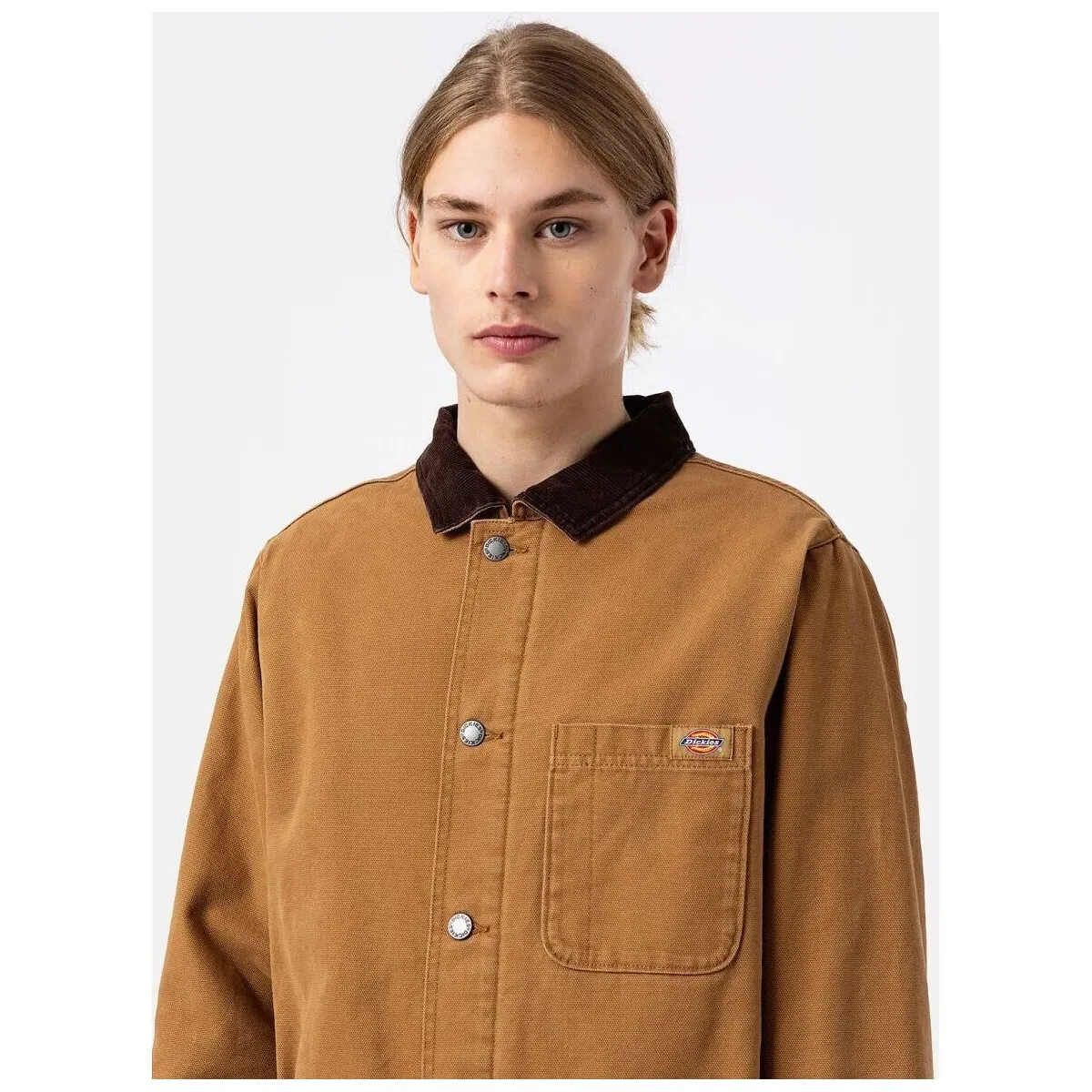 CANVAS CHORE COAT SW  DK0A4XGAC41 BROWN DUCK