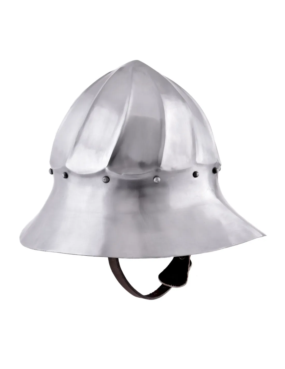 Casco medieval Tetera Borgoña, siglo XV
