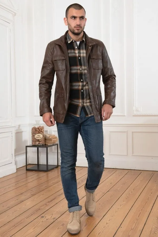 Cazadora Hombre Deercraft Dmhardin Lagav Brown