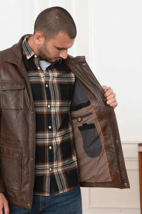 Cazadora Hombre Deercraft Dmhardin Lagav Brown