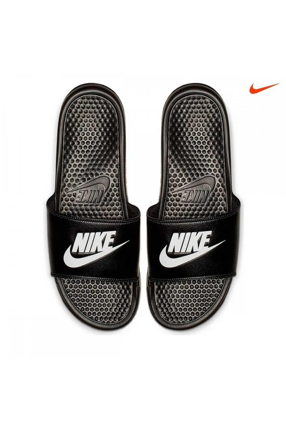 chancla  nike  negroblanco  343880