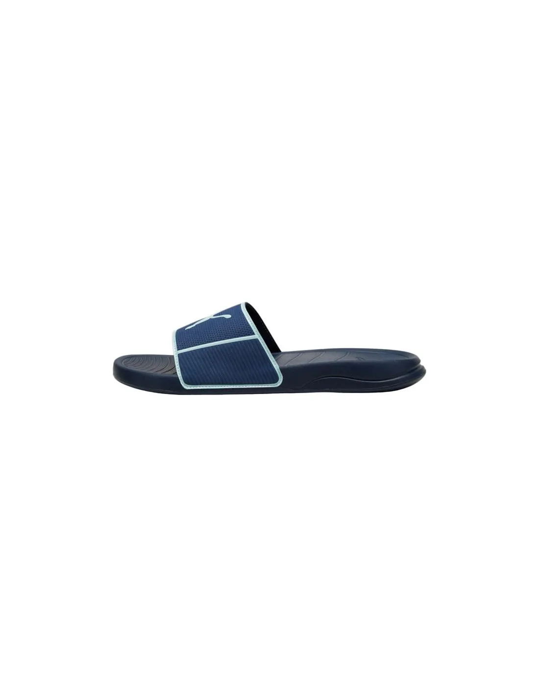 Chanclas Puma Popcat 20 Shower Club Navy Turquesa