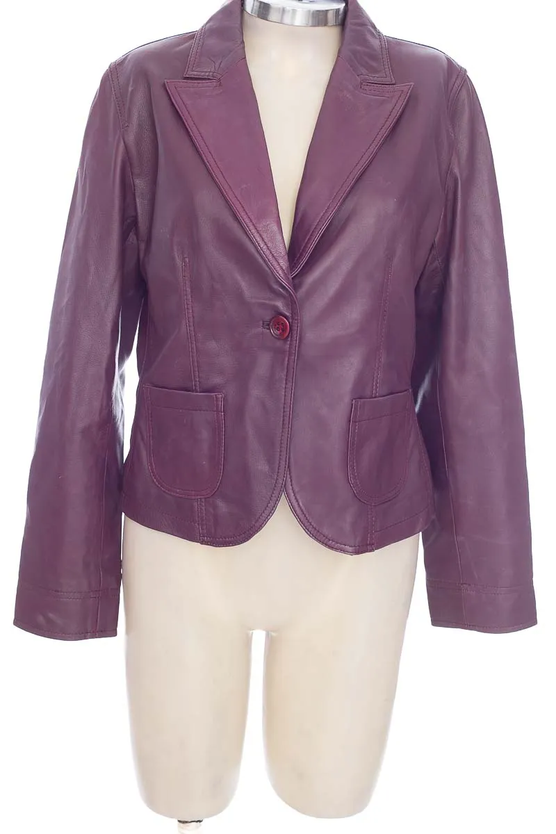 CHAQUETA / ABRIGO COLOR MORADO  CLOSEANDO