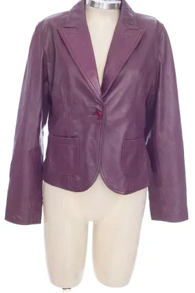 Chaqueta / Abrigo color Morado - Closeando
