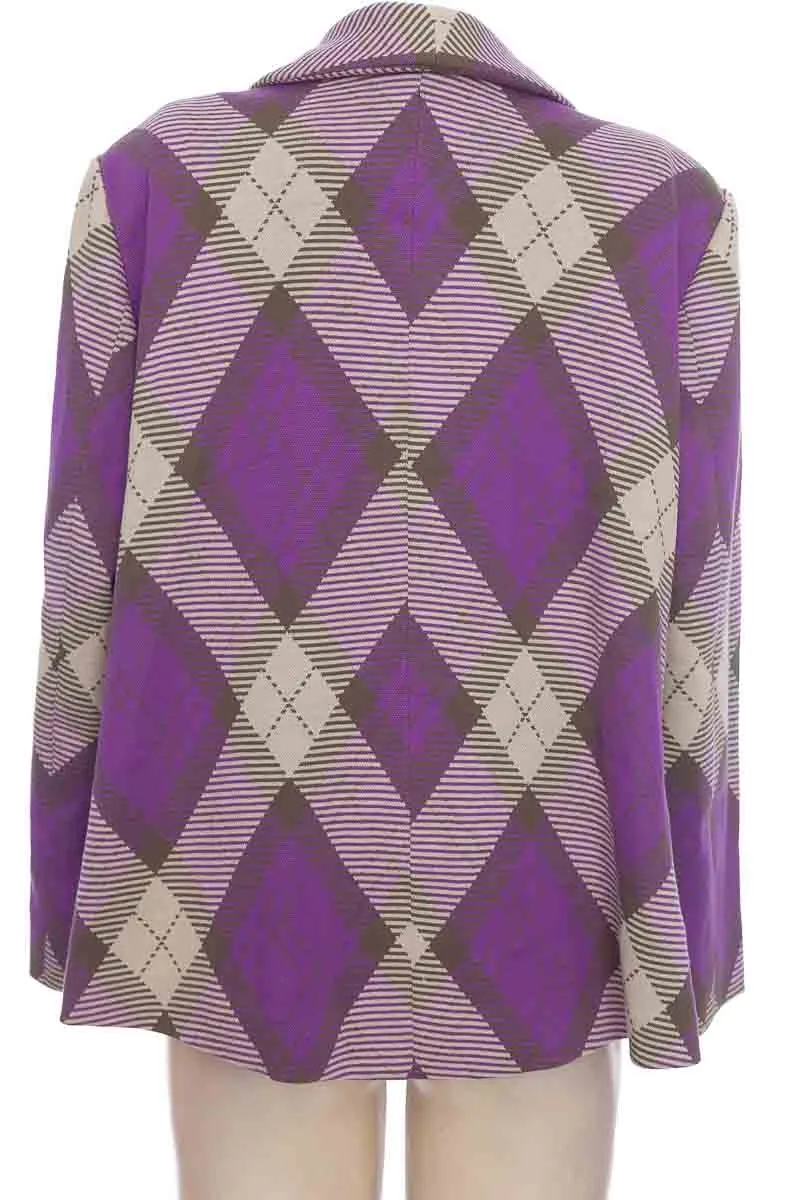 CHAQUETA / ABRIGO COLOR MORADO  SIBARITA