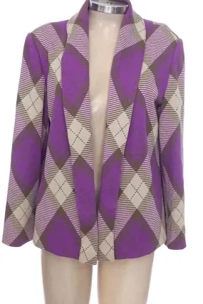 Chaqueta / Abrigo color Morado - Sibarita