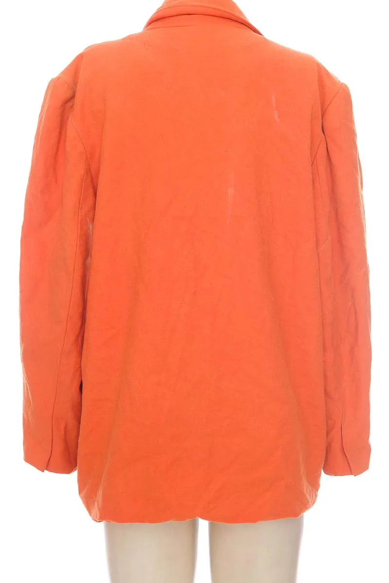 CHAQUETA / ABRIGO COLOR NARANJA  AMANECER